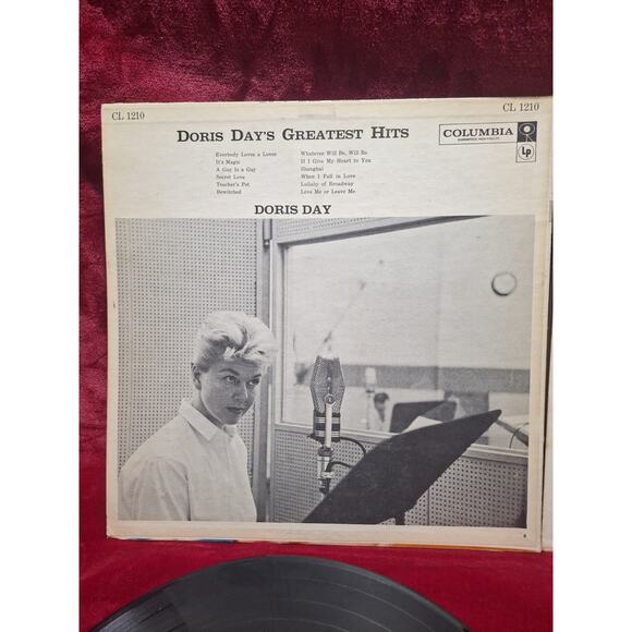 Doris Day – Greatest Hits & Cuttin’ Capers Vinyl LP Lot Columbia Six-Eye Mono - Picture 4 of 11